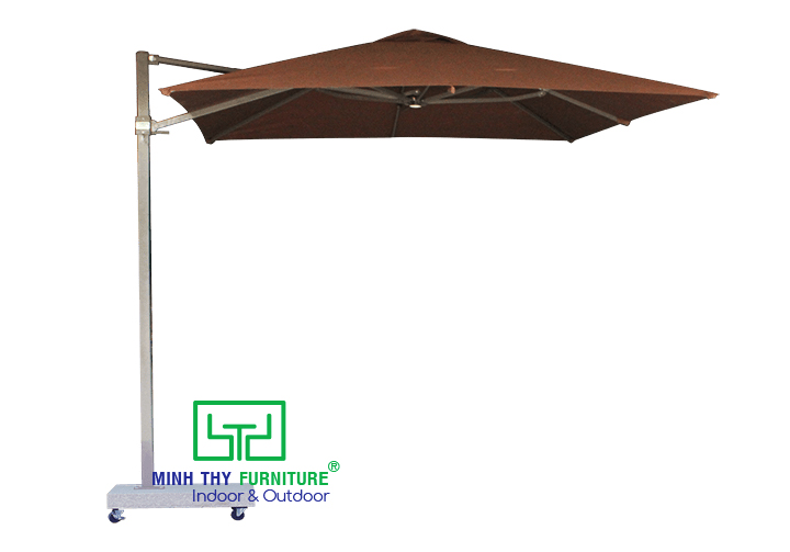 DÙ CHE NẮNG LỆCH TÂM VUÔNG 2 TẦNG (2.5 M)