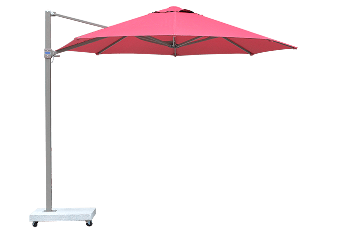 DÙ CHE NẮNG LỆCH TÂM TRÒN MỘT TẦNG (2.9 M)