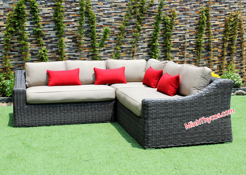Sofa Nhựa Giả Mây MT1A23